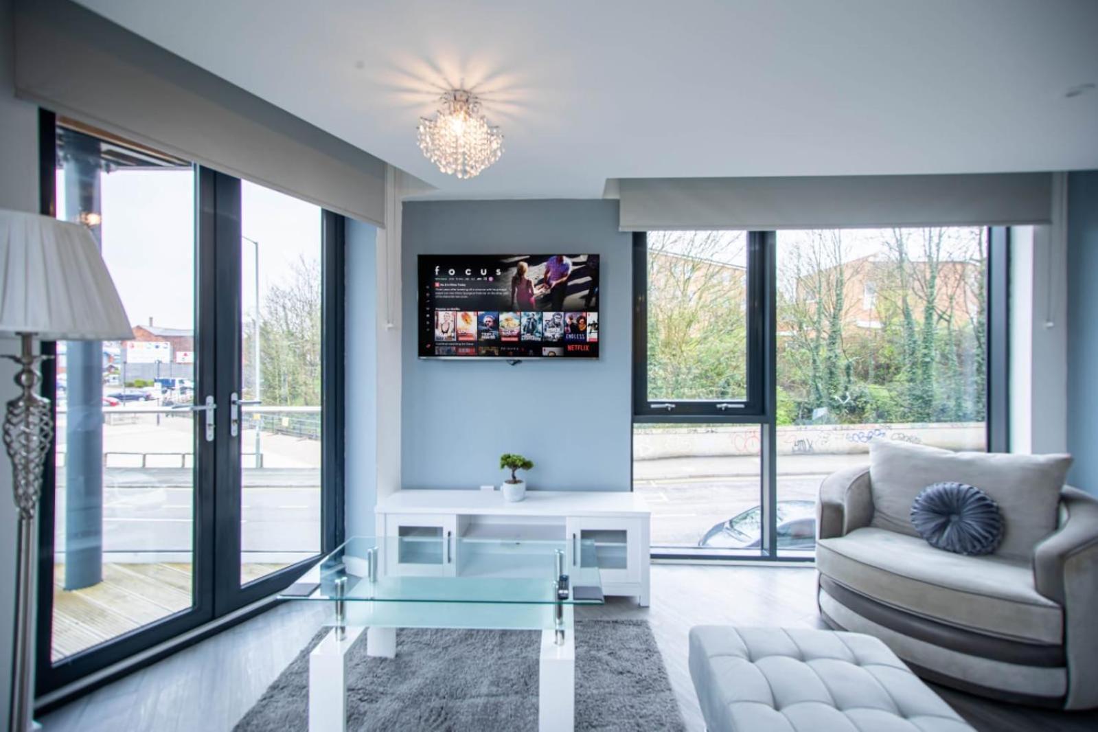 Excellent Studio Balcony Apartment In Sheffield Exterior photo